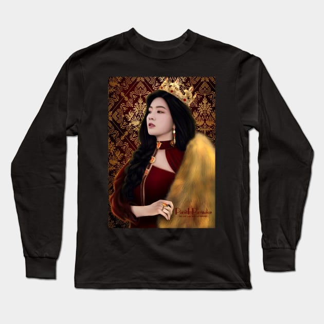 Royal - Irene Long Sleeve T-Shirt by PanicInParadise